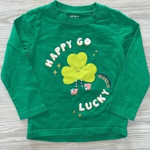 Carter's Green 'Happy Go Lucky' Kids Set